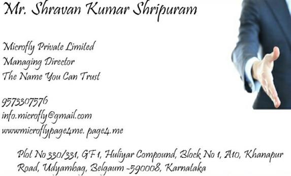 Managing Director Visiting Card
